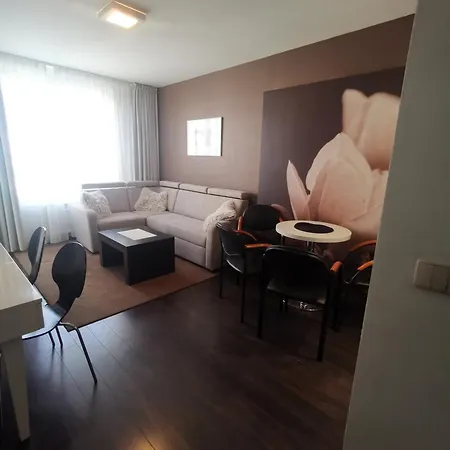 Prywatny Salon Z Aneksem Kuchennym I Sypialnia W Diva Apartamento *